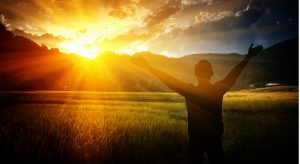 Image of a man signifying my happiness at healing my shoulder with emotional release therapy!